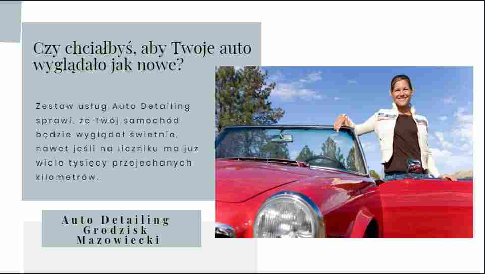 auto detailing near Grodzisk Mazowiecki